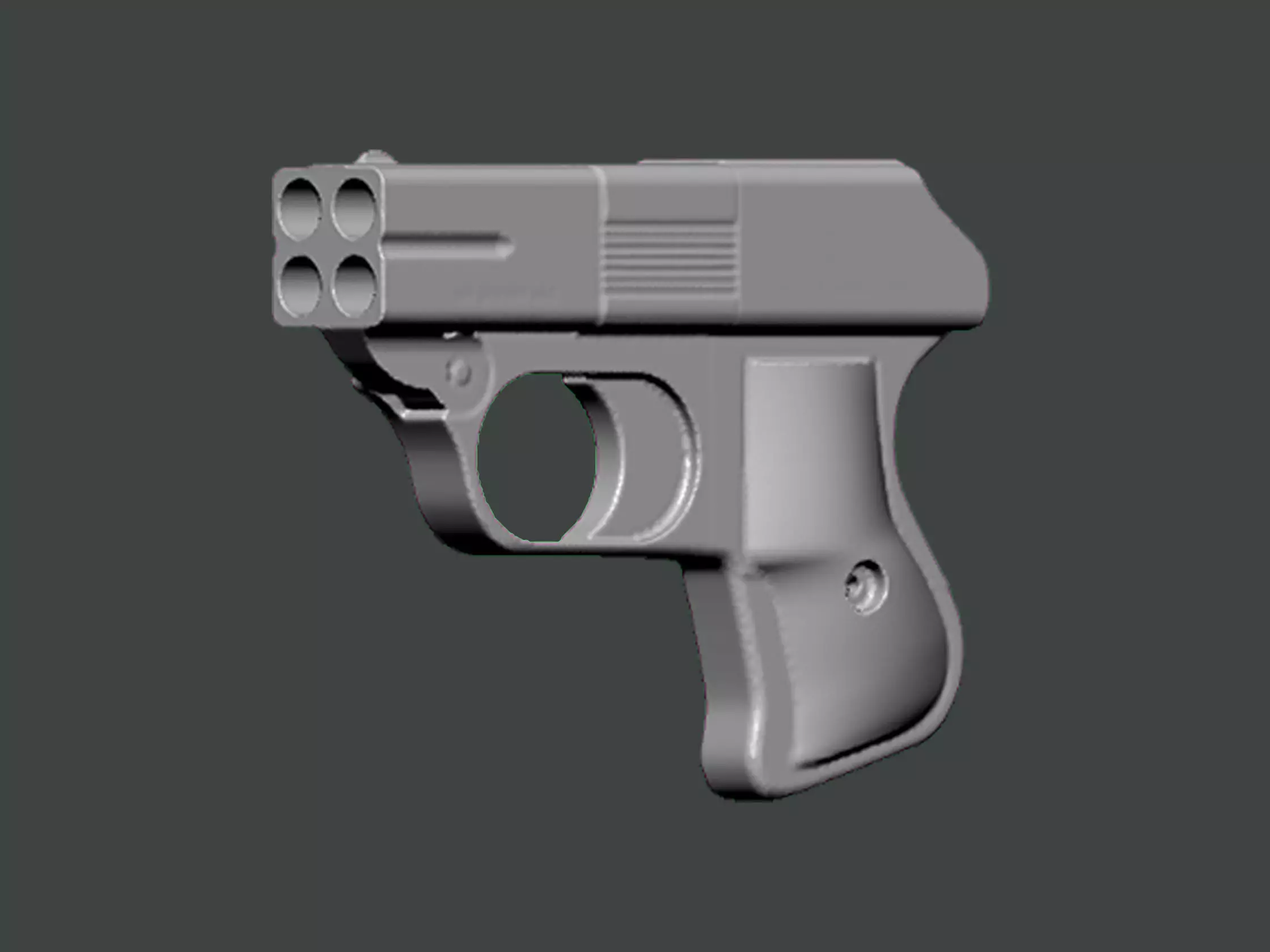 3D Model-GUN0004 lego brick 3D print model