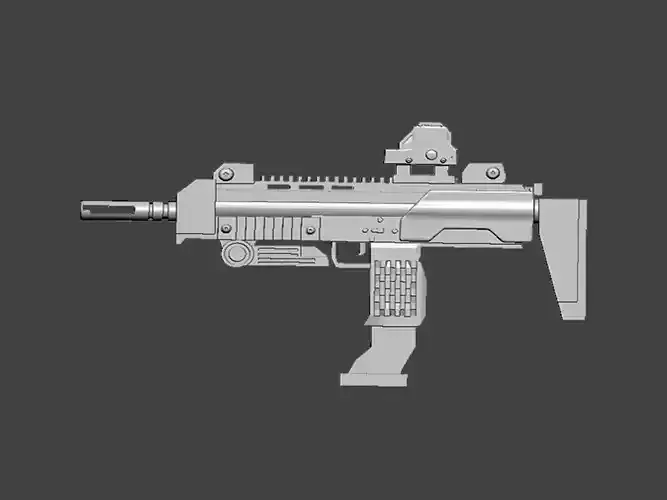 3D Model-GUN0005 gun