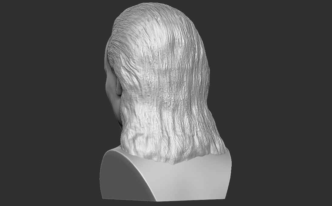 Loki Tom Hiddleston bust for 3D printing 3D print model_6