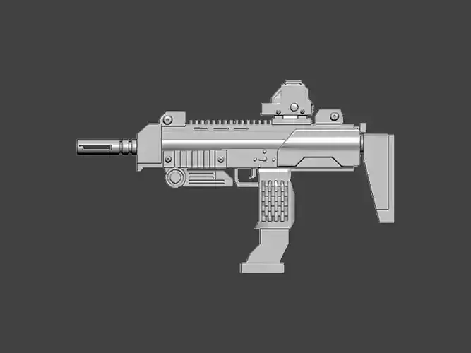 3D Model-GUN0009 gun