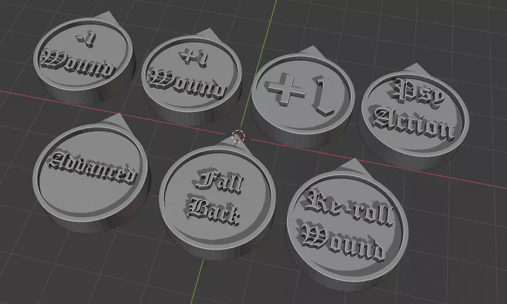 Warhammer 9th Edition Token 3D print model