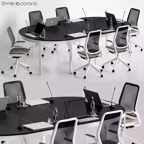 conference table 22 3D model