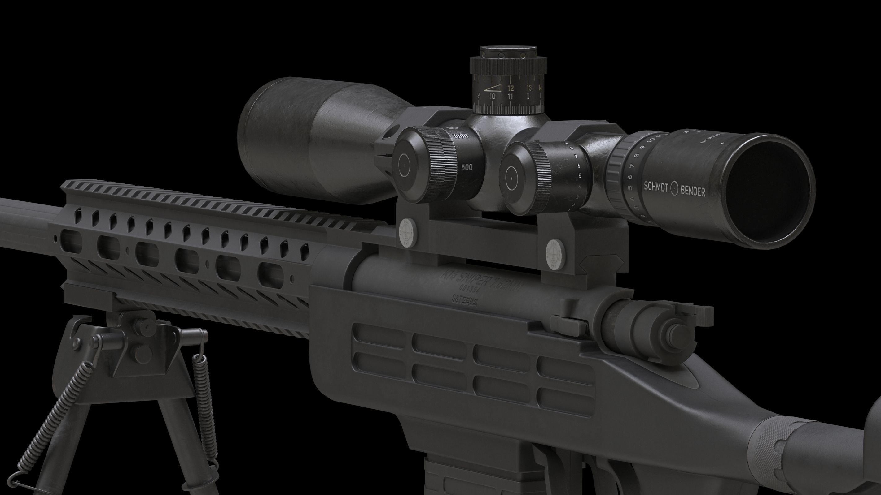 K14 Motiv Low Poly 3D model_6