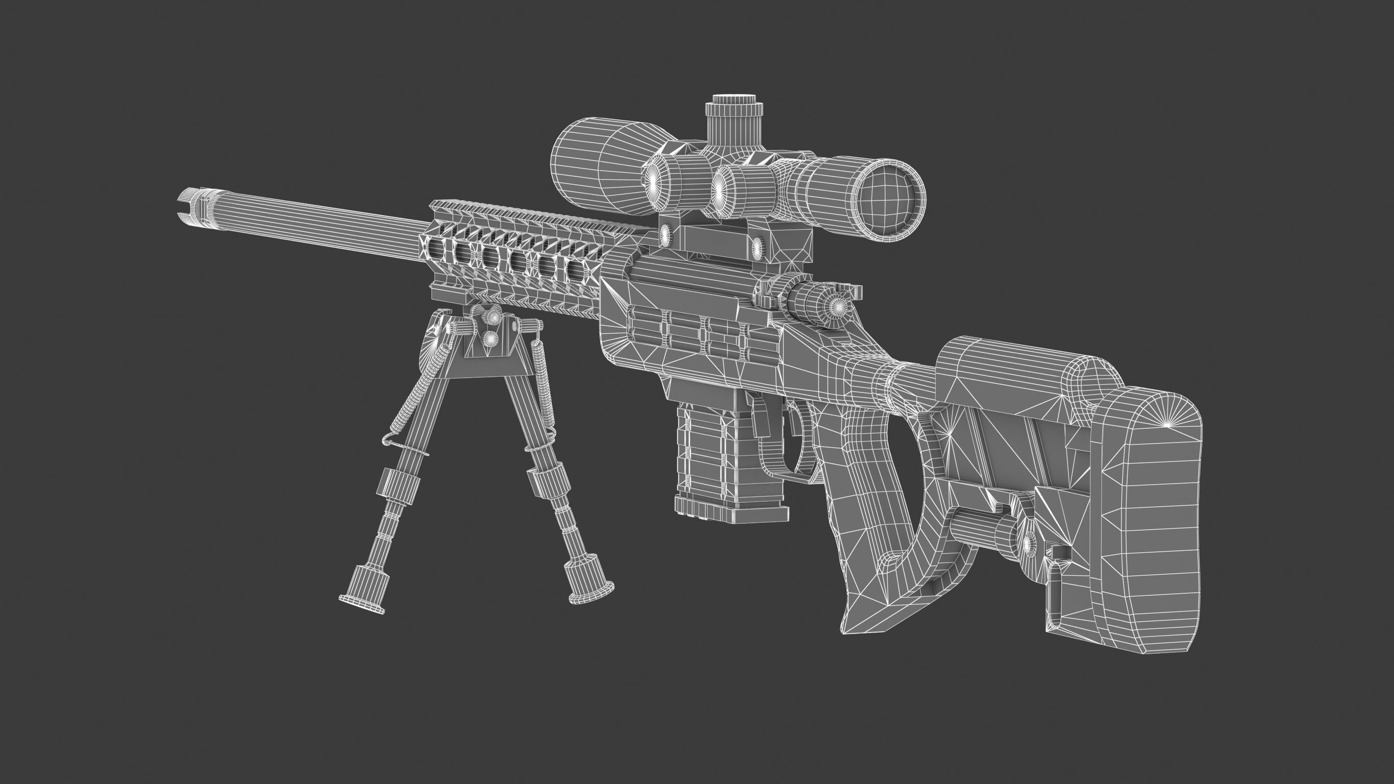 K14 Motiv Low Poly 3D model_16