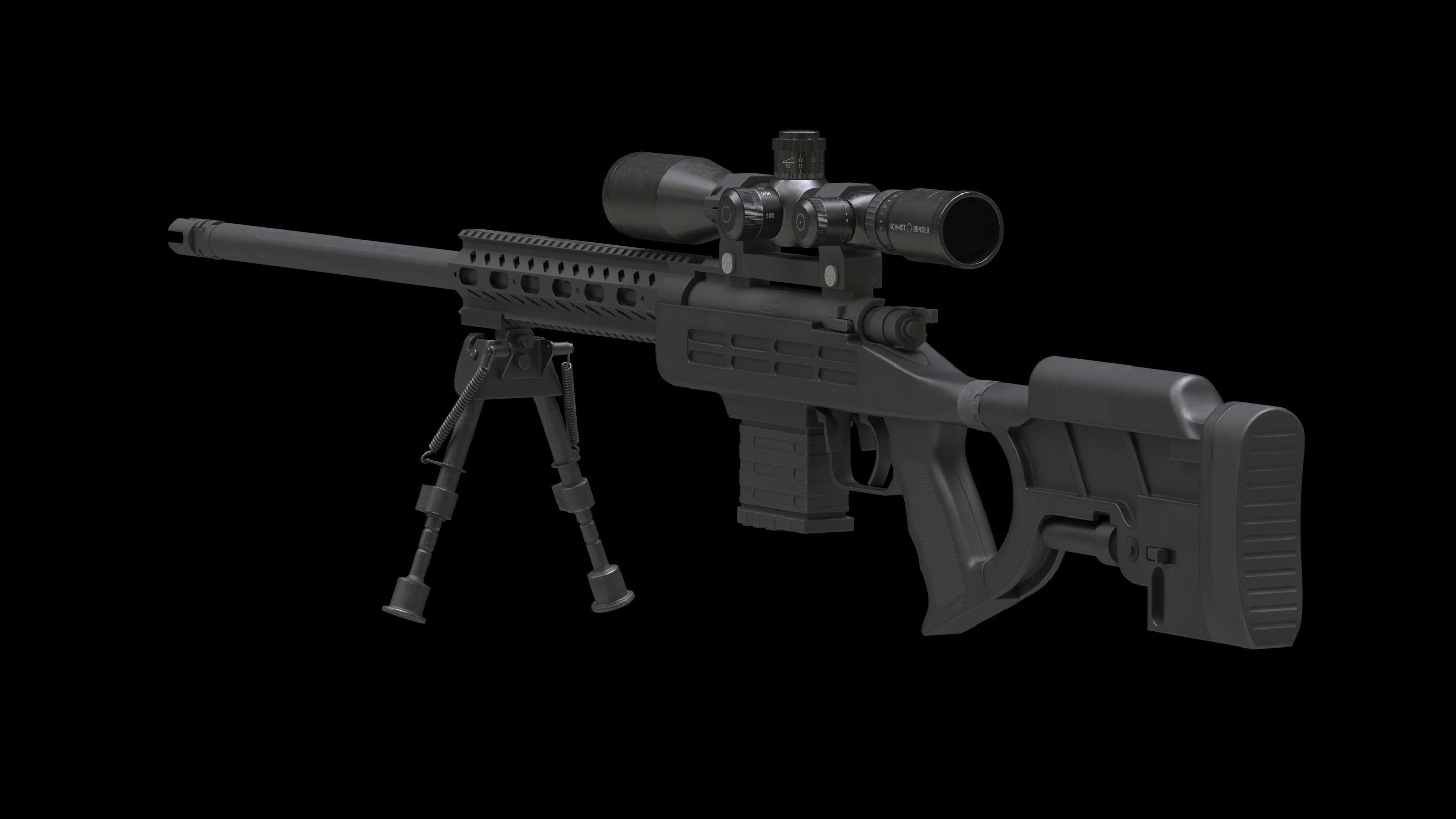 K14 Motiv Low Poly 3D model_1