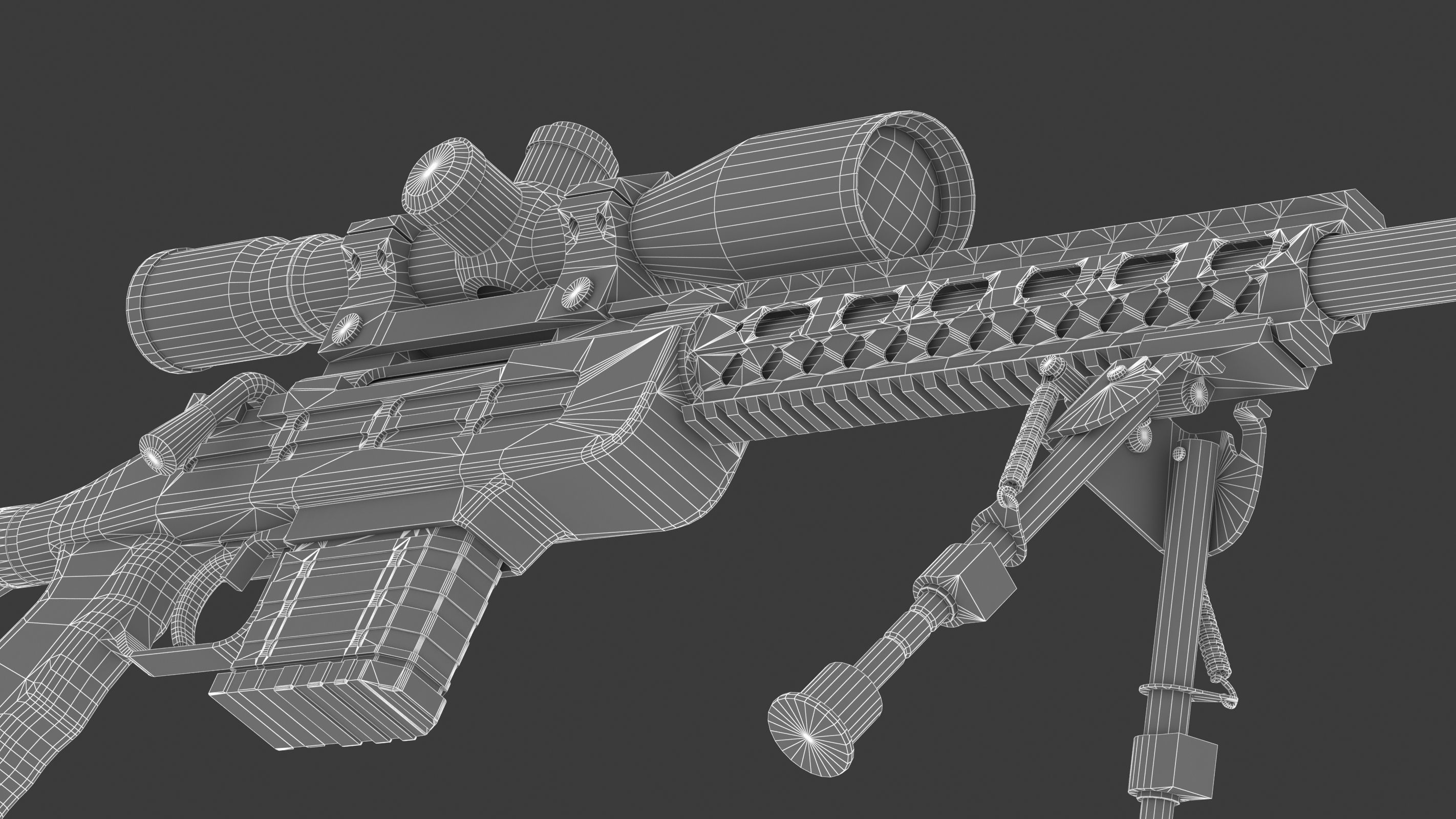 K14 Motiv Low Poly 3D model_28