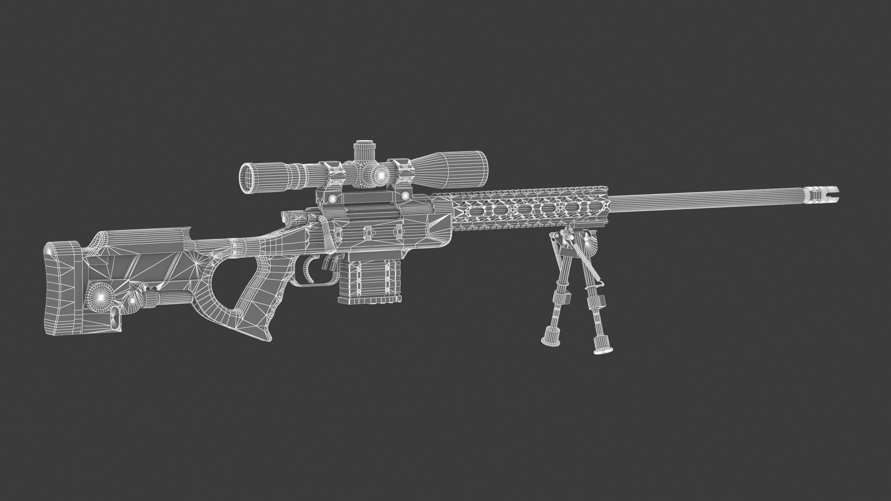 K14 Motiv Low Poly 3D model_15