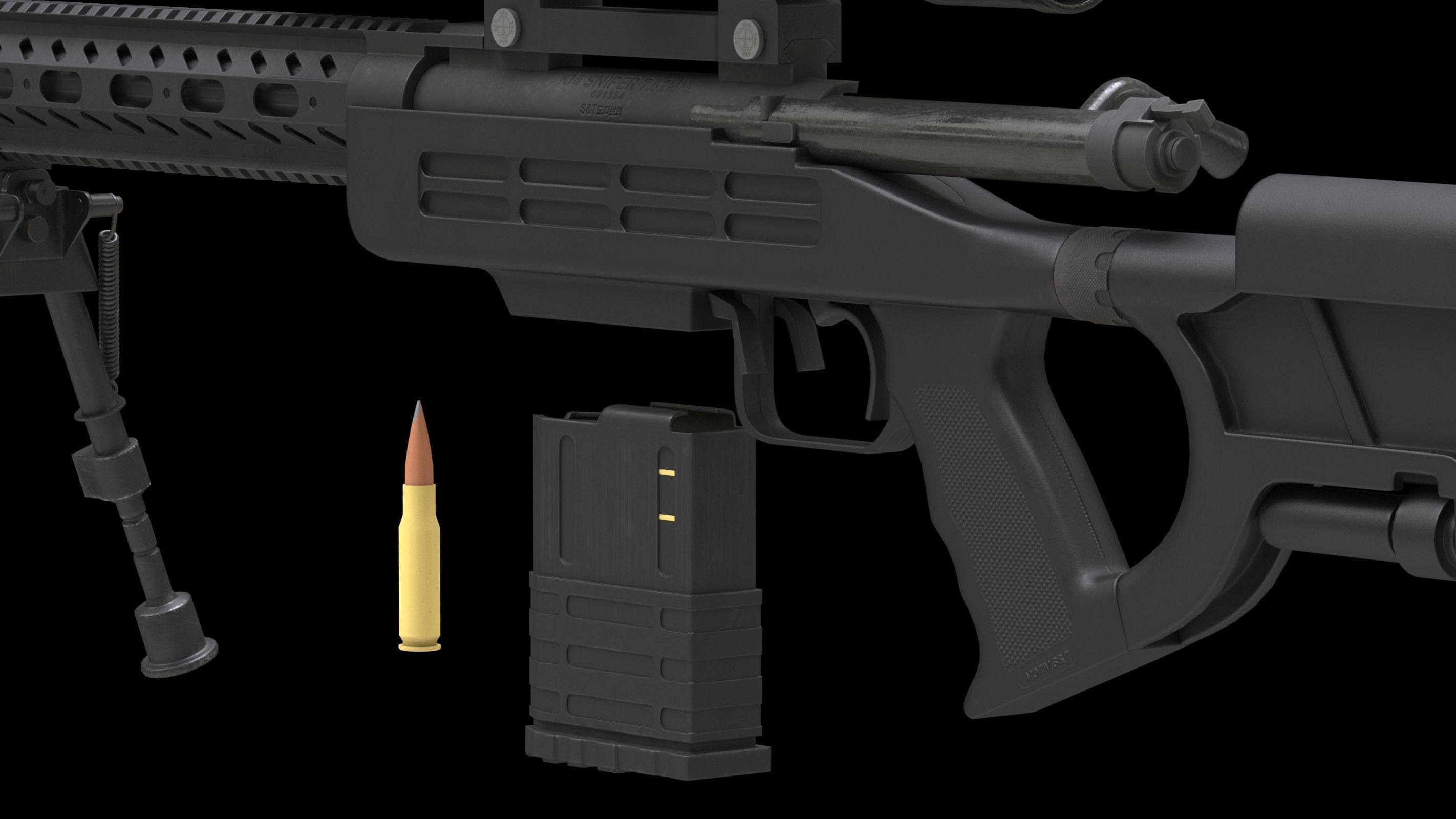 K14 Motiv Low Poly 3D model_14