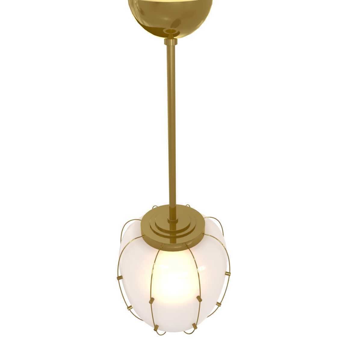 Two ceiling lights 3D model_3