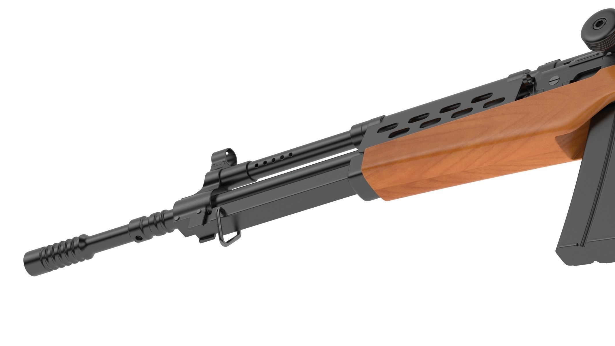 Madsen LAR 3D model_10