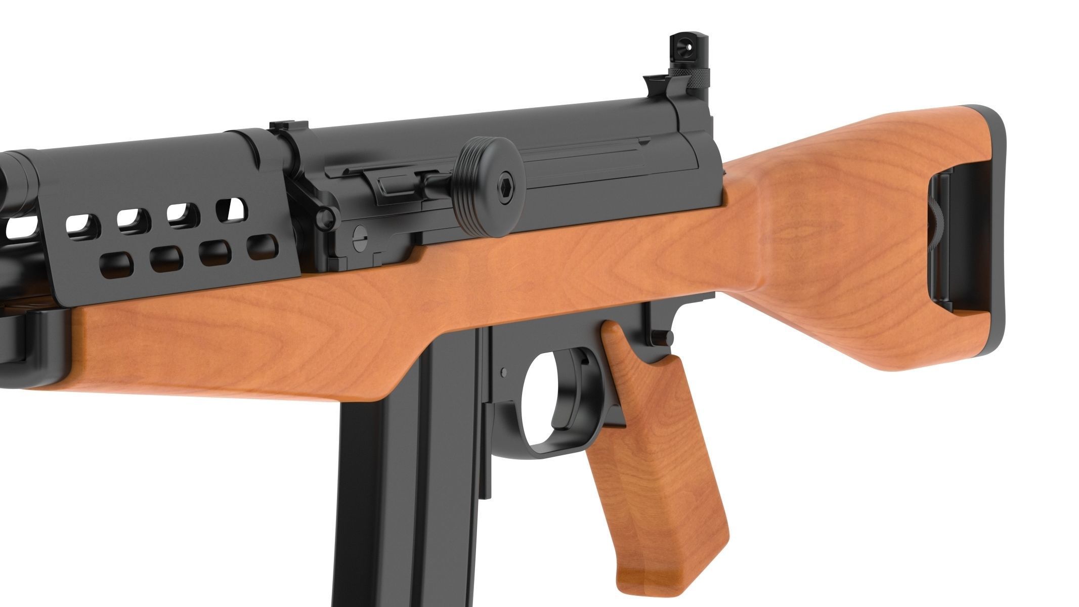 Madsen LAR 3D model_8