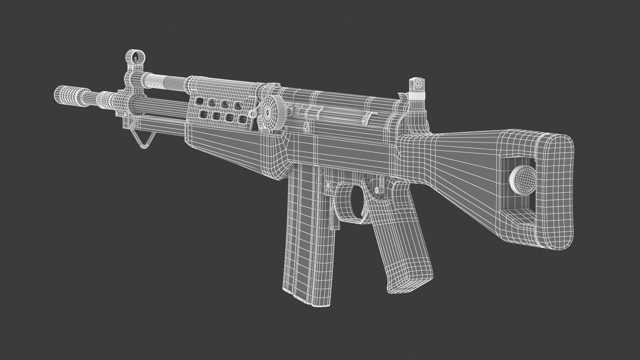 Madsen LAR 3D model_16