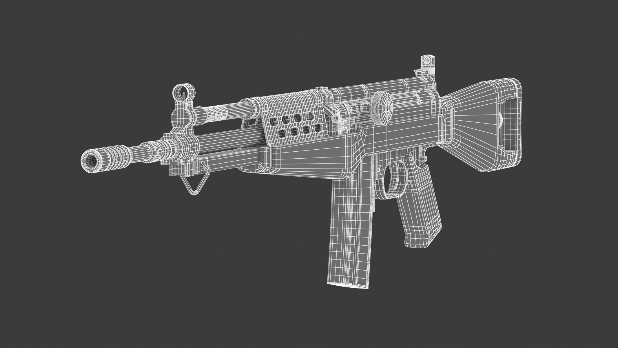 Madsen LAR 3D model_18