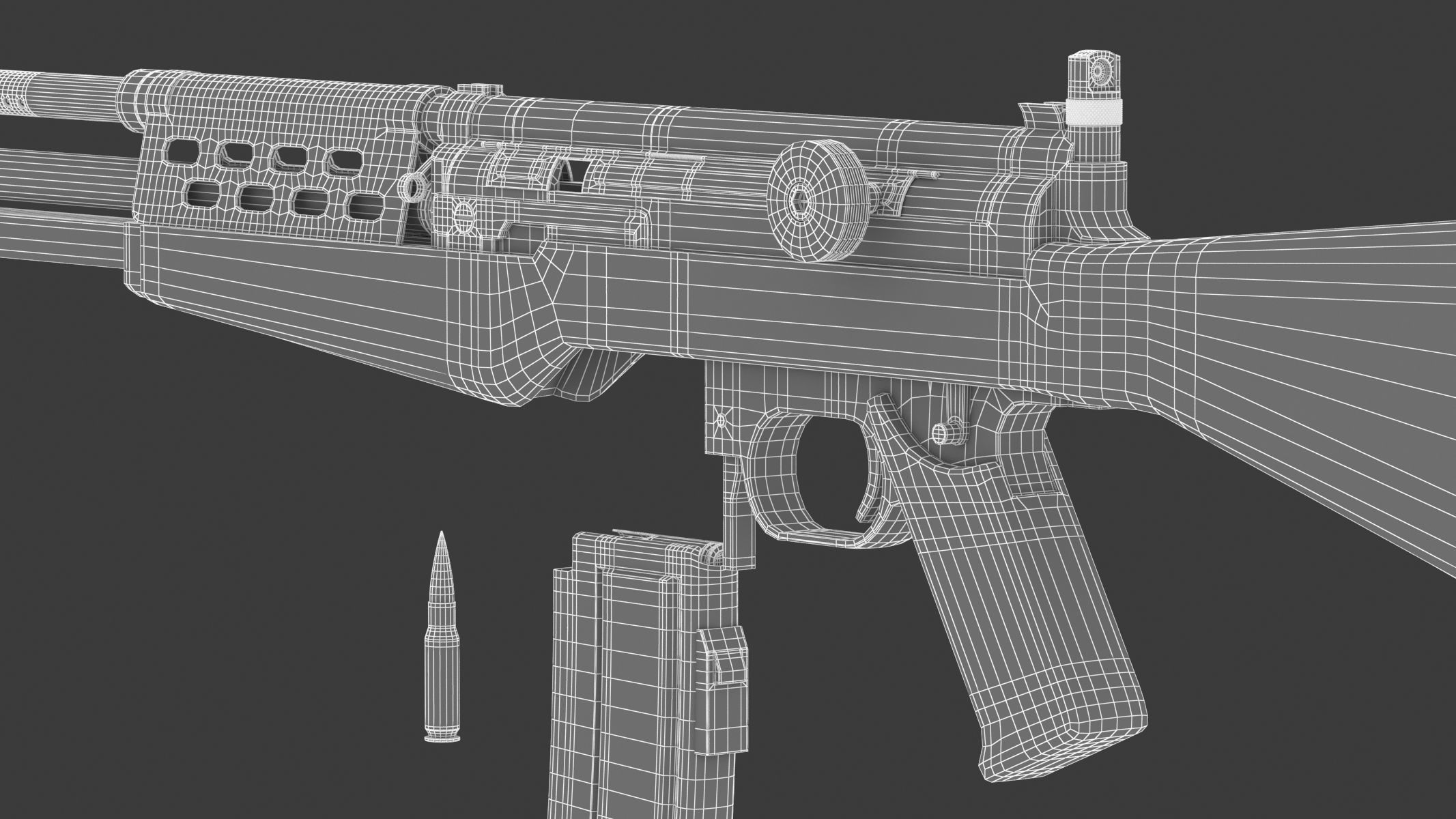 Madsen LAR 3D model_29