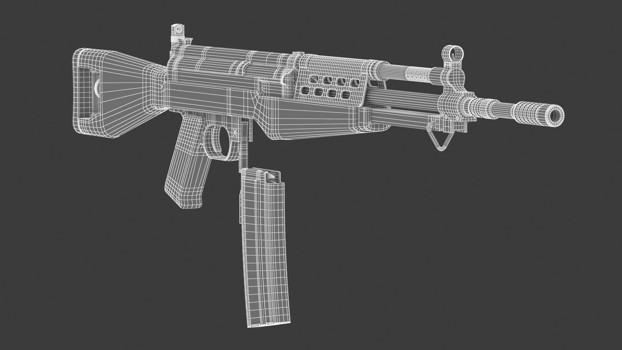 Madsen LAR 3D model_19