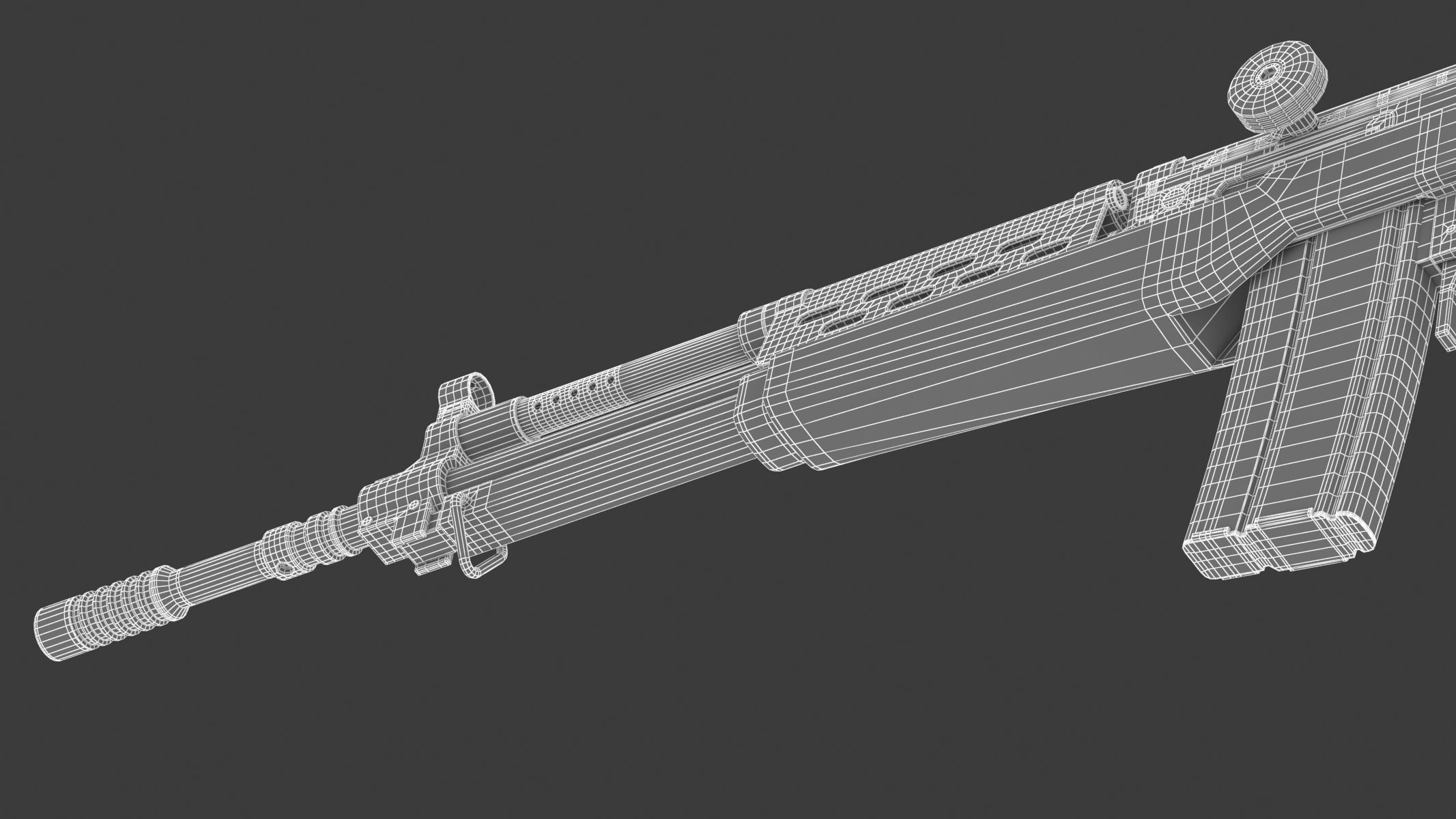 Madsen LAR 3D model_25