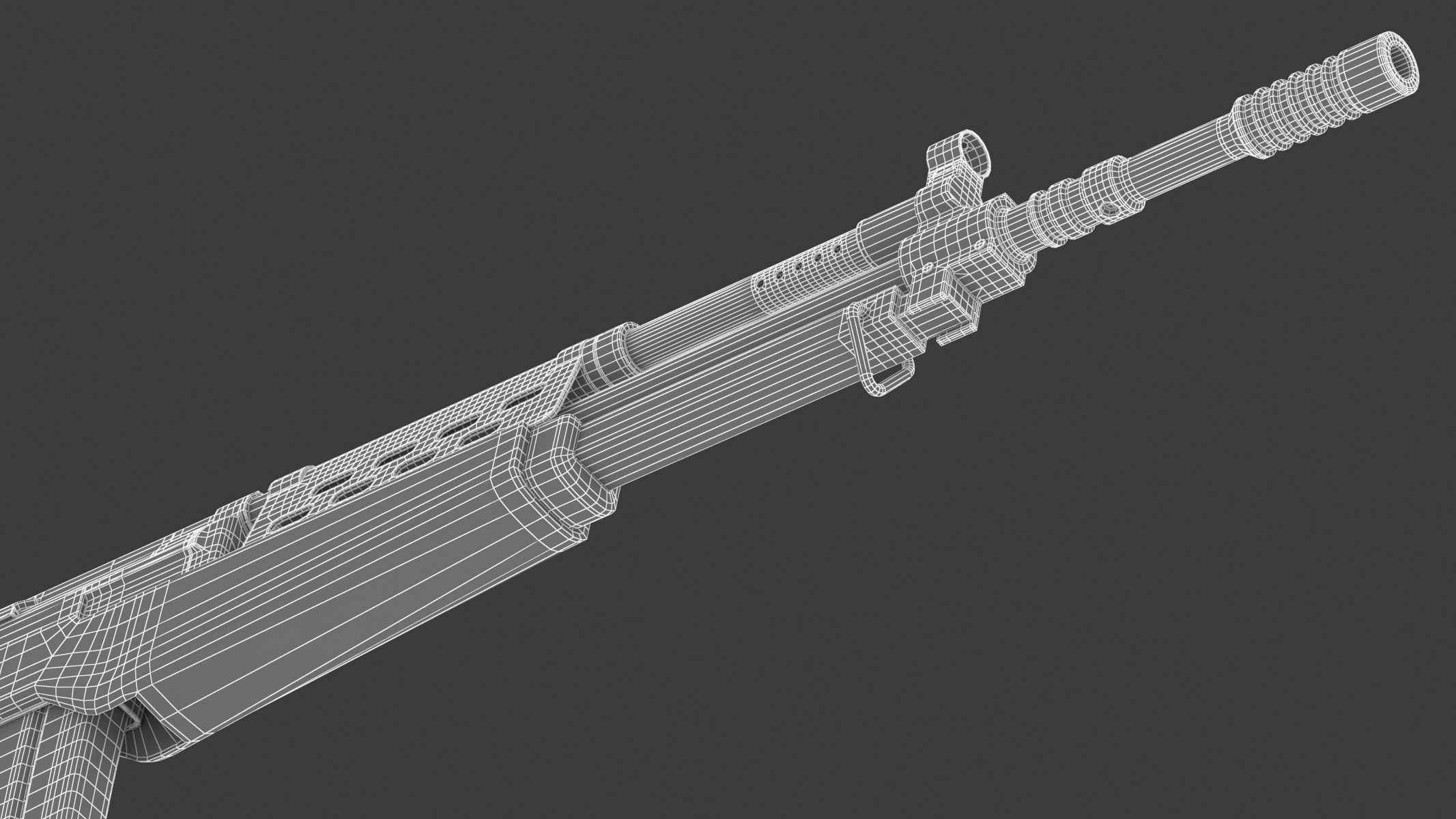 Madsen LAR 3D model_27