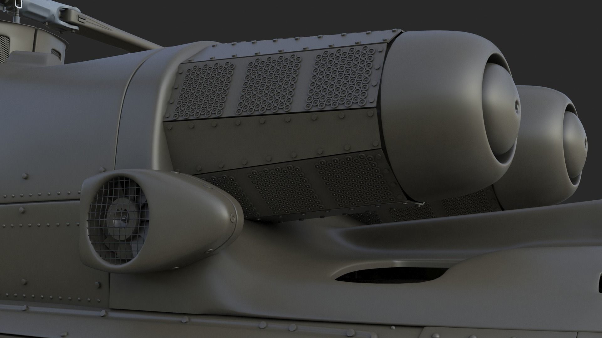 Eurocopter EC 725 3ds max Vray 3D model_26