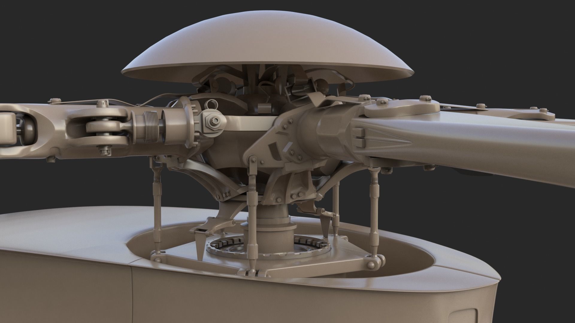 Eurocopter EC 725 3ds max Vray 3D model_51