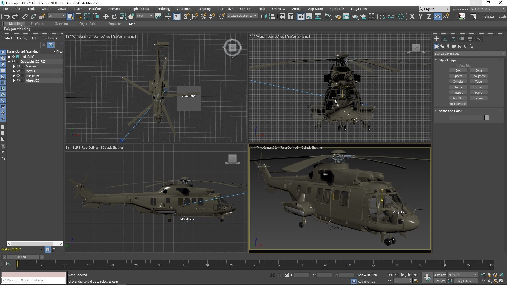 Eurocopter EC 725 3ds max Vray 3D model_52