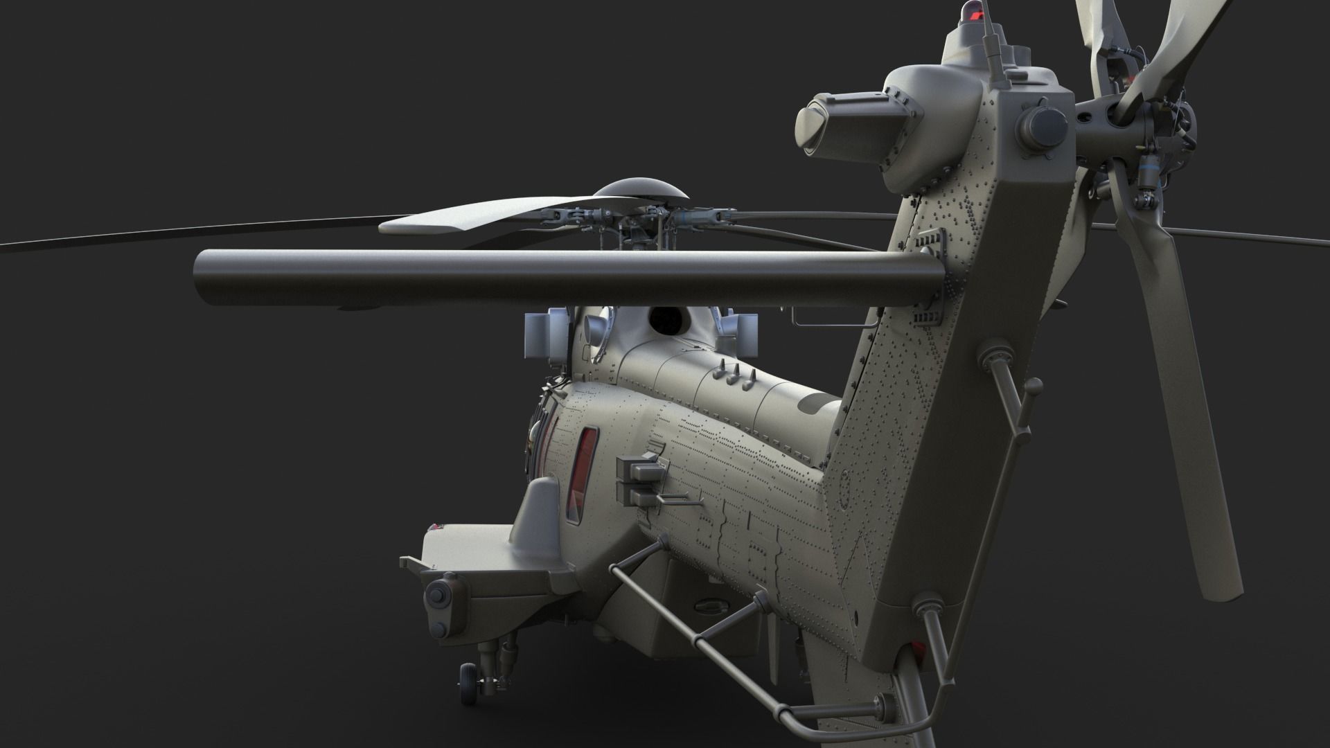 Eurocopter EC 725 3ds max Vray 3D model_16