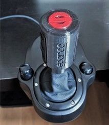 Sparco knob for Logitech G25 G27 G29 Shifter 3D print model_4