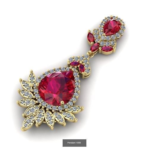 Collection of different pendants in total 48 model _50