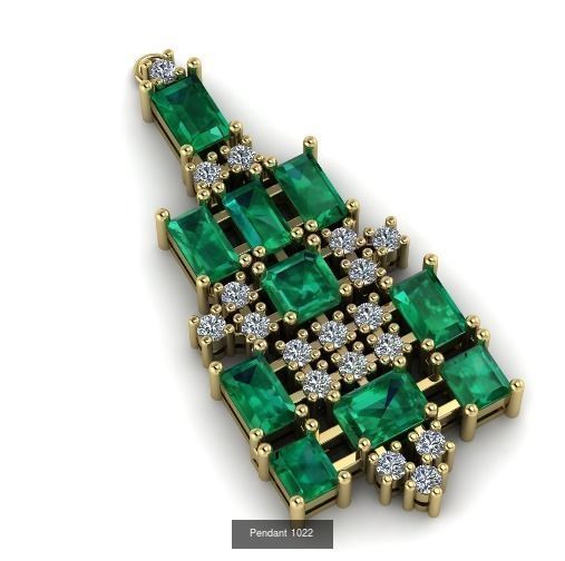 Collection of different pendants in total 48 model _42