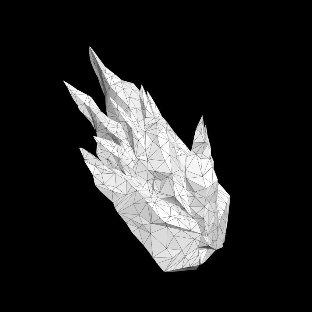 Low poly Sharp Ice Modular 210916 Low-poly 3D model_20