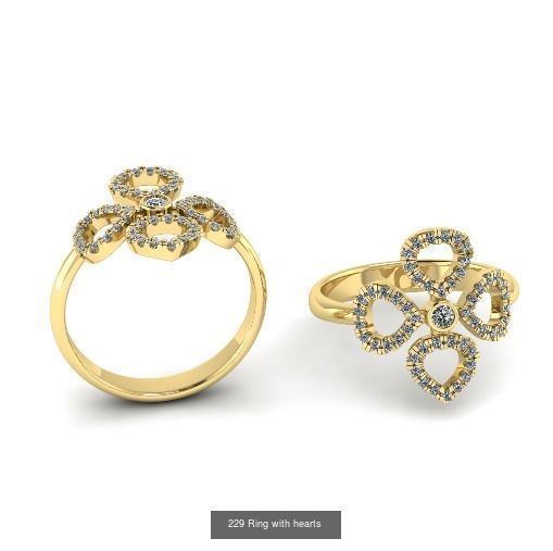 Collection of love different models with hearts total 41 models _21