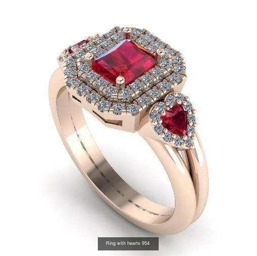 Collection of love different models with hearts total 41 models _41