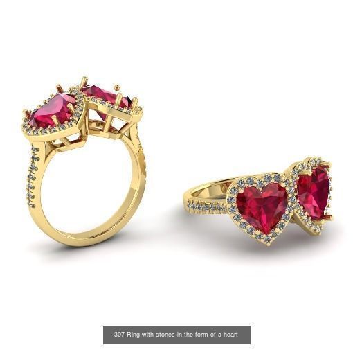 Collection of love different models with hearts total 41 models _13