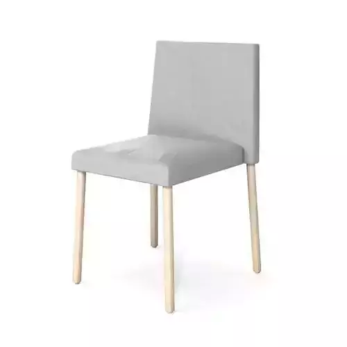 Simple White Chair