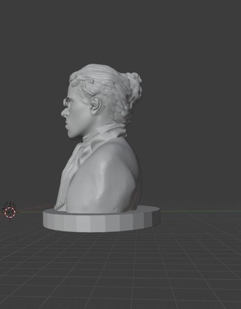 Emma Goldman 3D print model_10