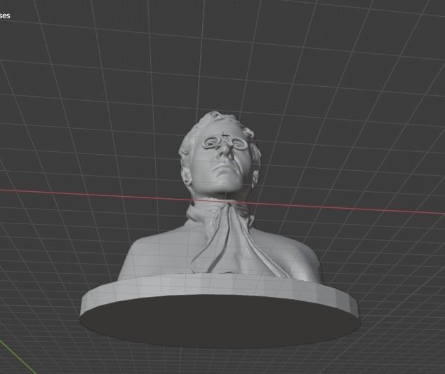 Emma Goldman 3D print model_2