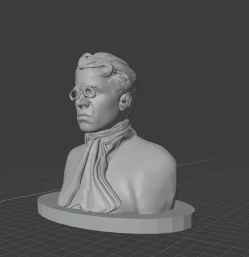 Emma Goldman 3D print model_11