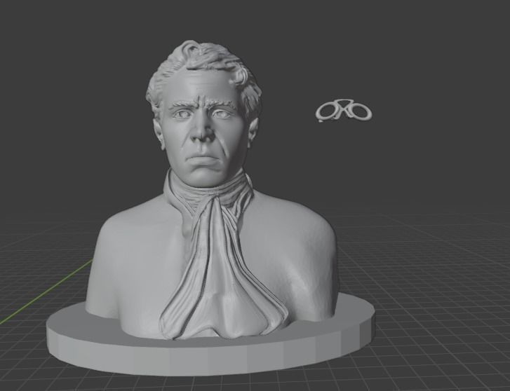 Emma Goldman 3D print model_3