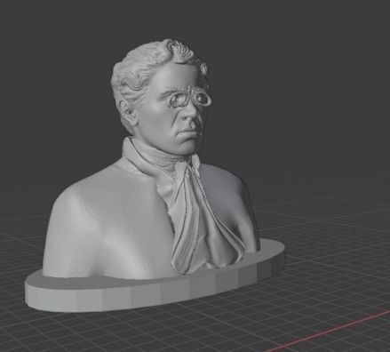 Emma Goldman 3D print model_5