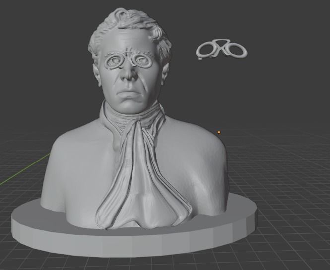 Emma Goldman 3D print model_1