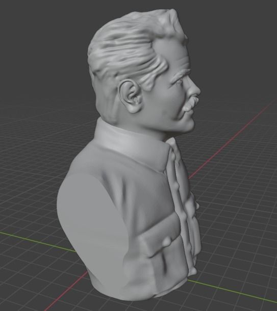 Nestor Makhno 3D print model_11