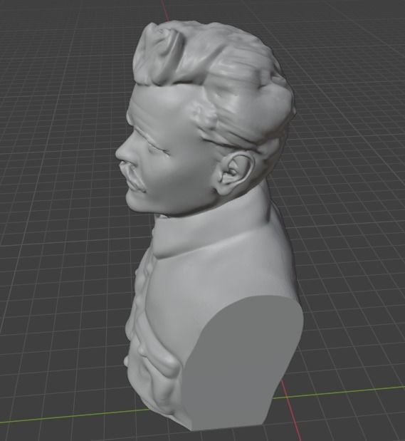 Nestor Makhno 3D print model_2