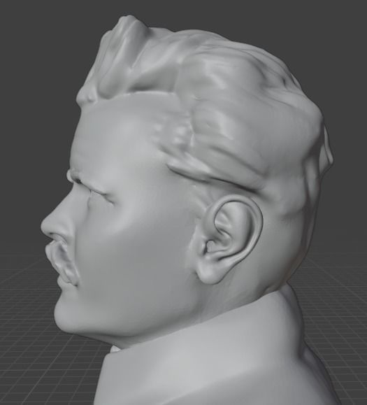 Nestor Makhno 3D print model_6