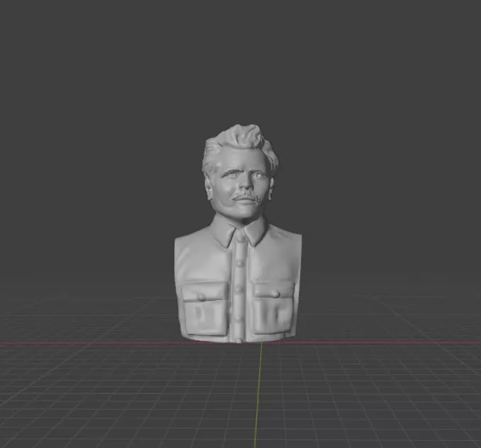 Nestor Makhno 3D print model_0