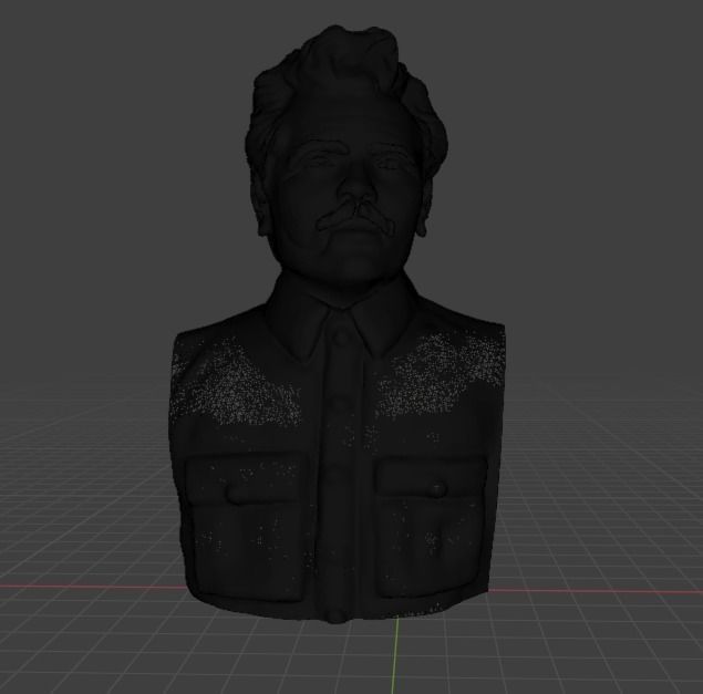 Nestor Makhno 3D print model_7