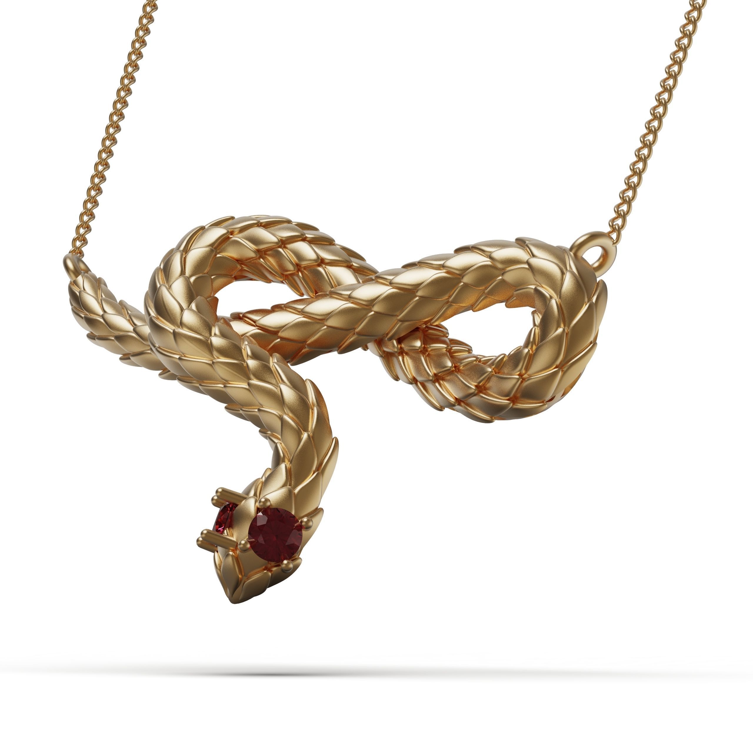 snake toy 3D print model_8