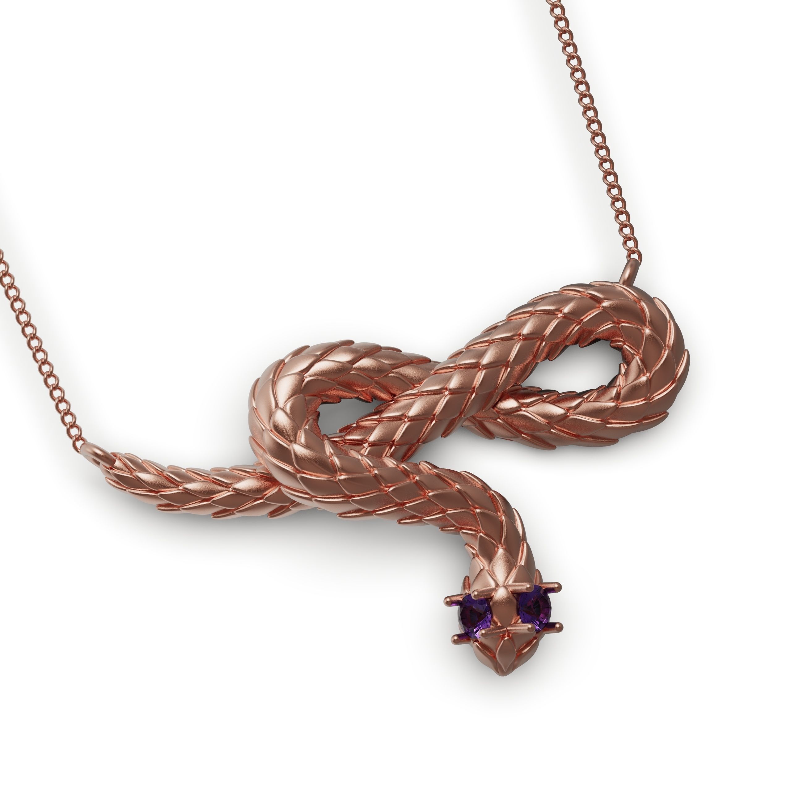 snake toy 3D print model_12