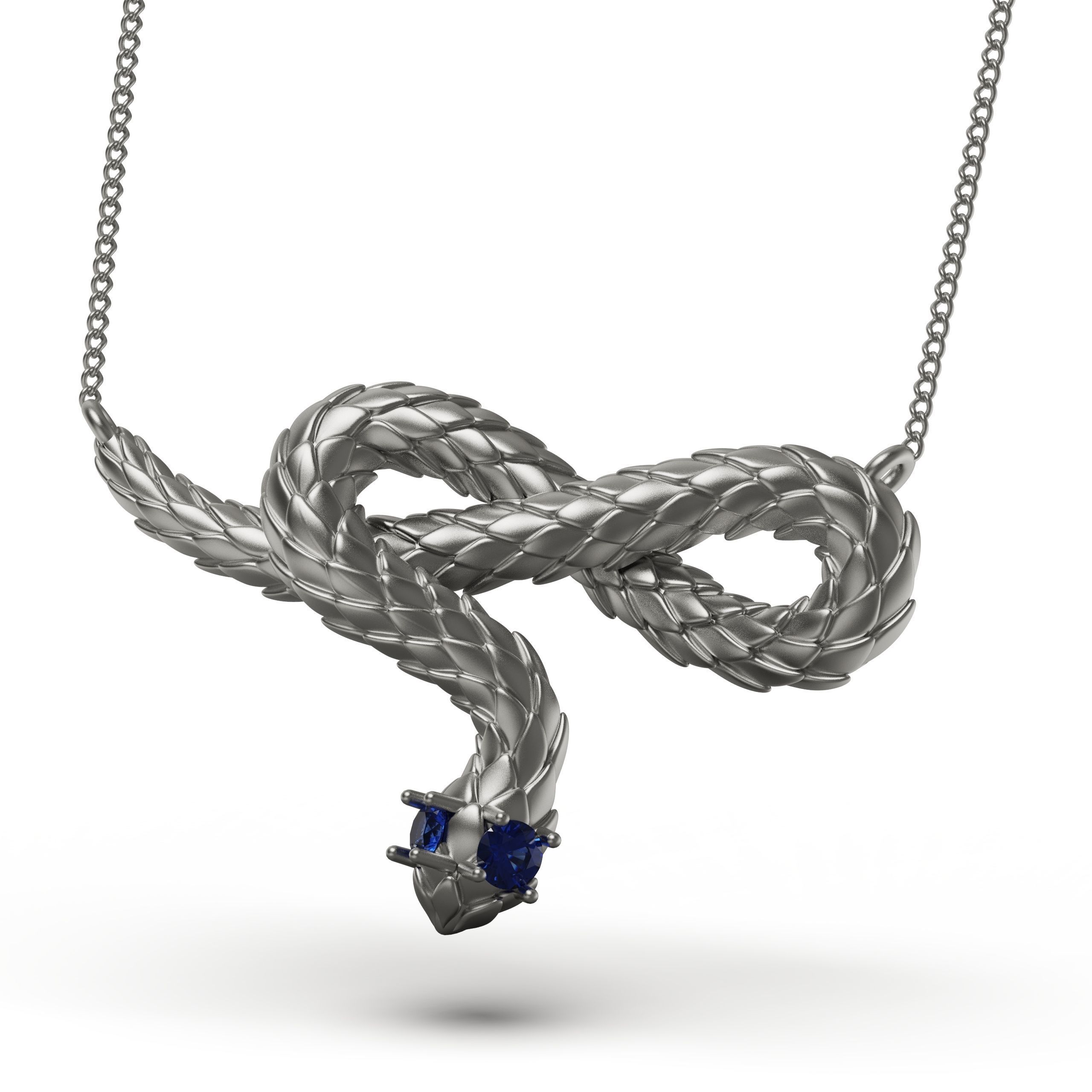 snake toy 3D print model_4