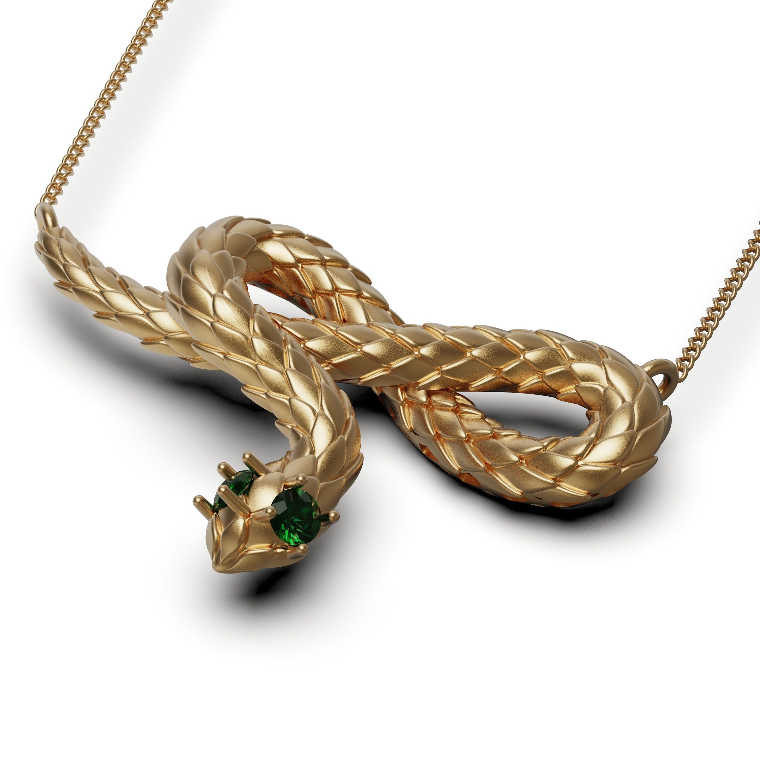 snake toy 3D print model_9