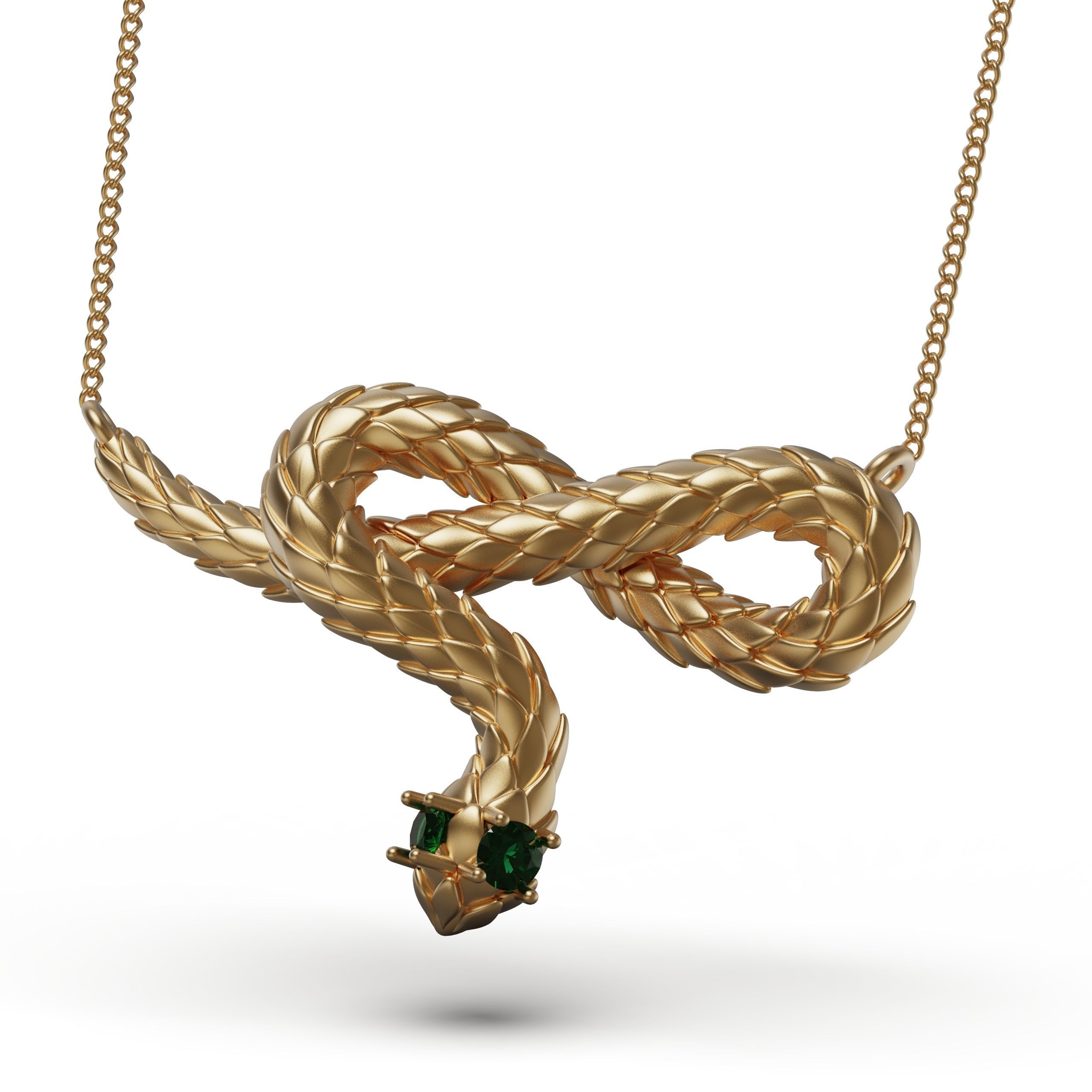 snake toy 3D print model_6