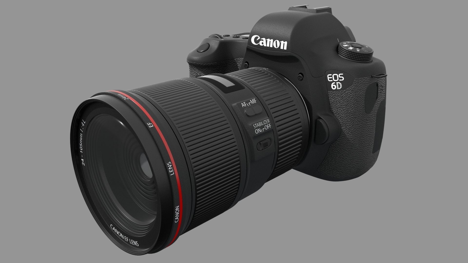 Canon Camera 3D model_1
